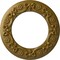Ekena Millwork Ribbon with Bow Ceiling Medallion (Fits Canopies up to 7 1/2"), 12 1/4"OD x 7 1/2"ID x 7/8"P, Gold CM12RIGLS - alternate 1